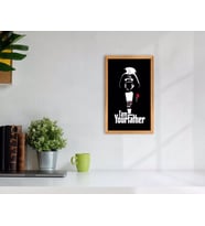 BK Home Godfather Baba Tasarımlı Dekoratif Retro Ahşap Tablo-23