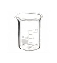 Cam Beher – Isıya Dayanıklı Borosilikat Cam – 10 ml