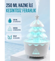 Şans Ağacı LED Işıklı Ultrasonik Buhar Makinesi Esansiyel Yağ Aroma Yayıcı