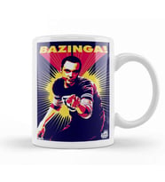 The Big Bang Theory Bazinga 01 Kupa Bardak Porselen