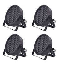 DJ PRO PAR541 54X3 WATT FULL RENKLİ FLAT LED PAR (4LÜ HAZIR PAKET)