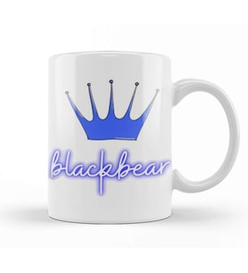 Blackbear Kupa Bardak Porselen