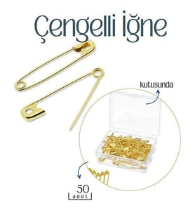 TransForMacion Küçük Çengelli İğne 50 ADET Kutulu 716898