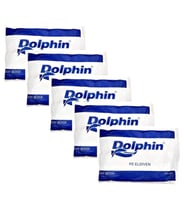 Dolphin PE İş Temizlik Tek Kullanımlık Şeffaf Poşet Market Eldiven / Büyük Boy / 100 Adetlik 5 Paket