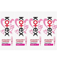 Kotex Aplikatörlü Tampon Süper 32 Li Set (4PK*8)