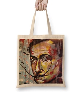 Salvador Dali Bez Çanta Uzun Saplı