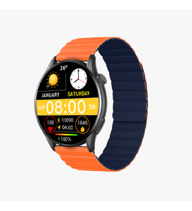 S104 Premium Amoled LT Watch KVK Garantili Akıllı Saat (Mavi)