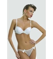pilelistore Lejardin Tül Kaplı Sütyen Takım 6565 (Beyaz)