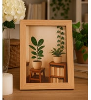 Çerçeve Ve Fotoğraf Baskısı-13X18 (Ahşap)