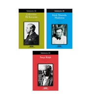 Çakıcı'nın Ilk Kurşunu + Kürk Mantolu Madonna + Sırça Köşk- 3 Kitap Set - Iş Bankası Özel Set