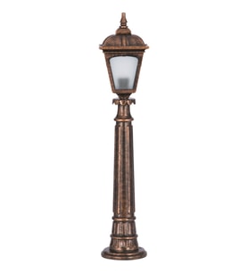 AVONNI BSU-68185-BKR-M1-B Kahverengi Boyalı Dış Mekan Aydınlatma E27 ABS Polikarbon Cam 20cm