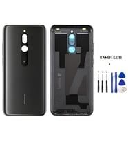 Xiaomi Redmi 8 FULL Kasa Arka Kapak Yan Tuş Takımı SİYAH - TAMİR SETİ