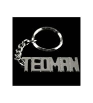 Teoman İsimli Anahtarlık