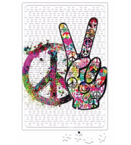 Peace Barış Simge Puzzle 240 Parça Yapboz