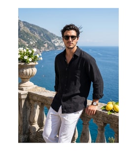 Amalfi Muslin Oversize Gömlek - Basic Fresh