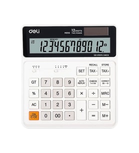 DELİ M01010 MASA ÜSTÜ HESAP MAKİNESİ 12 HANE