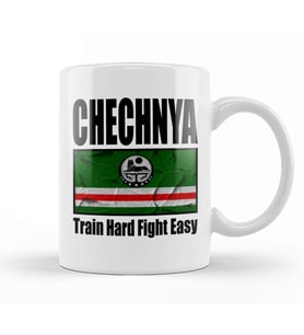 Chechnya Fight Sport Kupa Bardak Porselen