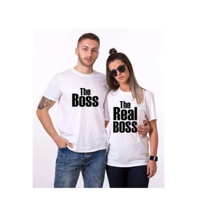 Tshirthane  Boss Realboss Sevgili Kombinleri Tshirt Kombini