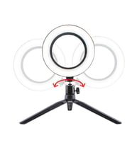 Buffer® 10Inç 26Cm Youtube Instagram Tiktok Selfie  Stüdyo Video Fotoğraf Ring Light  Tripod Led Halka Işık (Karışık)