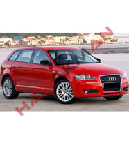 Audi A3 8P Batman Yarasa Ayna Kapağı Piano Black 2008 2009 2010 2011 2012