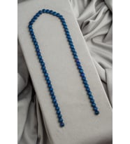 Hematit Doğal Taş Mat Mavi Deniz Tarağı Kesim 5x3mm Dizi [AA]