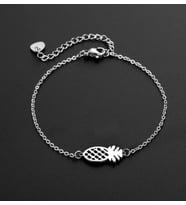 925 Ayar Gümüş Ananas Model Bileklik