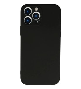 iPhone 13 Pro Kılıf Nano içi Kadife Silikon - Siyah
