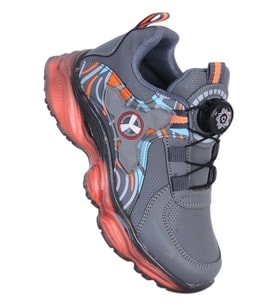 Yido 070 Füme Akıllı Bağcıklı Erkek Çocuk Spor Ayakkabı