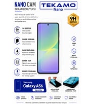 Samsung Galaxy A56 Uyumlu Nano Cam Ekran Koruyucu