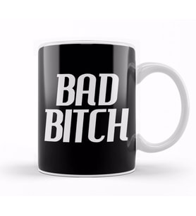 Bad Bitch Kupa Bardak Porselen