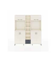 Arges Dolap 14 Raflı 2 Çekmeceli 2 Askılı 220x30x243 Aytaşı-Aytaşı/Antrasit