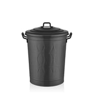 THE MİA PRİZMA ÇÖP KOVASI SİYAH 49 CM