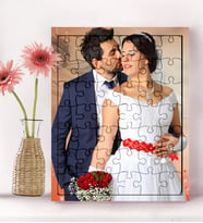 Kişiye Özel Yapboz - Sevgiliye Arkadaşa Doğum Günü Sevgililer Günü Hediye (Puzzle A4)