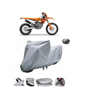 KTM 450 EXC  Su Geçirmez Motosiklet Brandası ARKA ÇANTA UYUMLU