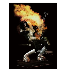 Lover Rock , Kiss , Ace Frehley Live 2 Tablo Ahşap Poster Dekoratif