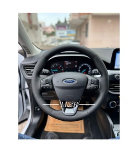 Ford Transit 2020 Derili Direksiyon 2024  Araca Özel Orijinal Kaplama Deri Direksiyon Kılıfı