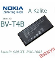 Nokia BV-T4B Batarya Nokia Lumia 640 XL Uyumlu Batarya
