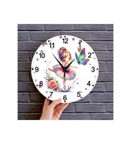 bilge Tasarım BASKILI ÇOCUK ODASI Duvar Saati 30 x 30CM (Karışık)