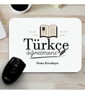 Türkçe Öğretmenine Hediye Mousepad
