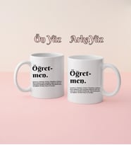 Öğretmen Kupa Bardak Hediye