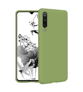 Samsung Galaxy A70 İnce Mat Silikon Kılıf Yeşil