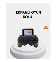 Mey İthalat® Atari S10 Retro Oyun Konsolu – 520 Nostaljik Oyun, TV Bağlantılı, Şarjlı ve Taşınabilir