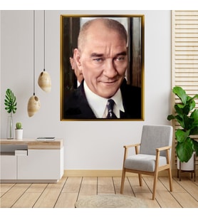 ÇERÇEVELİ ATATÜRK TABLO S703