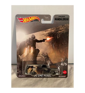 Hot Wheels Star Wars The Mandalorian Premium 64 Gmc Panel Metal Die Cast Model Araba