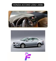 HONDA ACCORD (2002-2008) Uyumlu Torpido Örtüsü Yansıma Önleyici Kolay Montaj Tam Koruma F42
