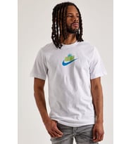 Nike Sportswear Mens Tee Grafik Baskılı Erkek Tişört Beyaz