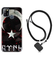 INFINIX Smart 4 5 6 Zero 8 S5 Pro Kılıf Boyun Askılı Silikon Göktürk 1394
