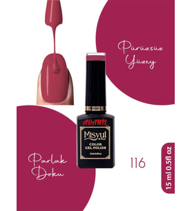 Adanil 15 ml Misyul Profesyonel Kalıcı Oje Mis-116