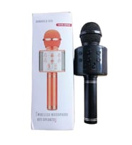 WS-858 Karaoke Mikrofon ve Hoparlör Siyah