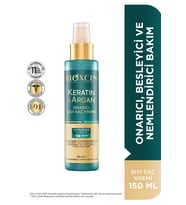 Bioxcin Keratin & Argan Onarıcı Sıvı Saç Bakım Kremi 150 ml